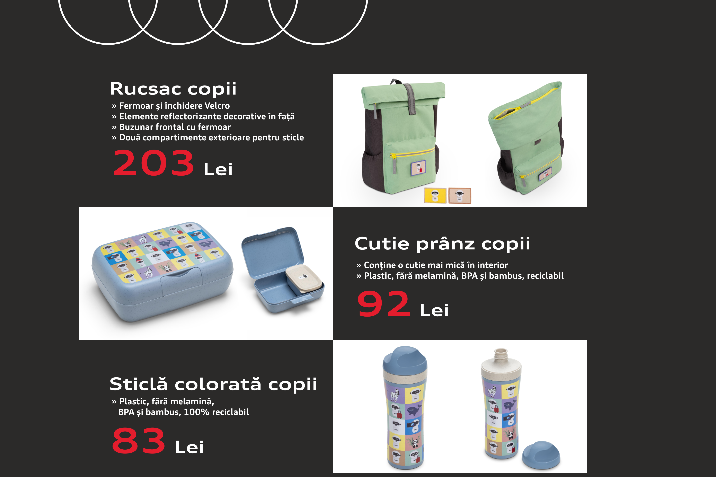Descopera oferta lunii Mai la Accesoriile originale Audi